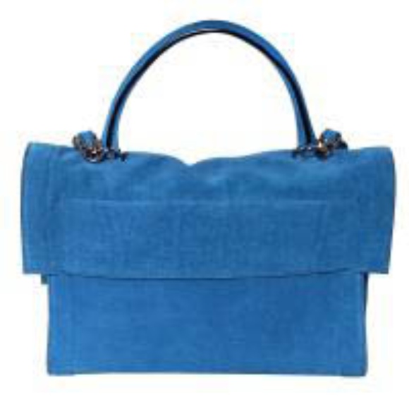 Givenchy Suede Shoulder Bag - Green Shoulder Bags, Handbags  Givenchy Blue Suede Shark Sachel